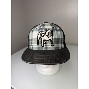 Nike UGA Bulldogs Plaid Fitted Hat Cap One Size Fits All Dawgs Logo NCAA